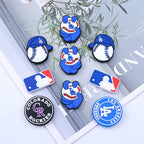 Silicone Focal Beads LA Baseball Cap Holding Ball 20pcs 4
