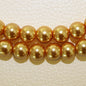 Pearl Glass Beads 10mm Imitation Smooth Lustrous Finish 20pcs 17
