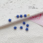 Star Butterfly Metal Beads 5mm Candy Colored Baked Painted 20pcs 16