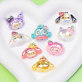 Fruit Sanrio Series Resin Beads Playful Iridescent 20pcs