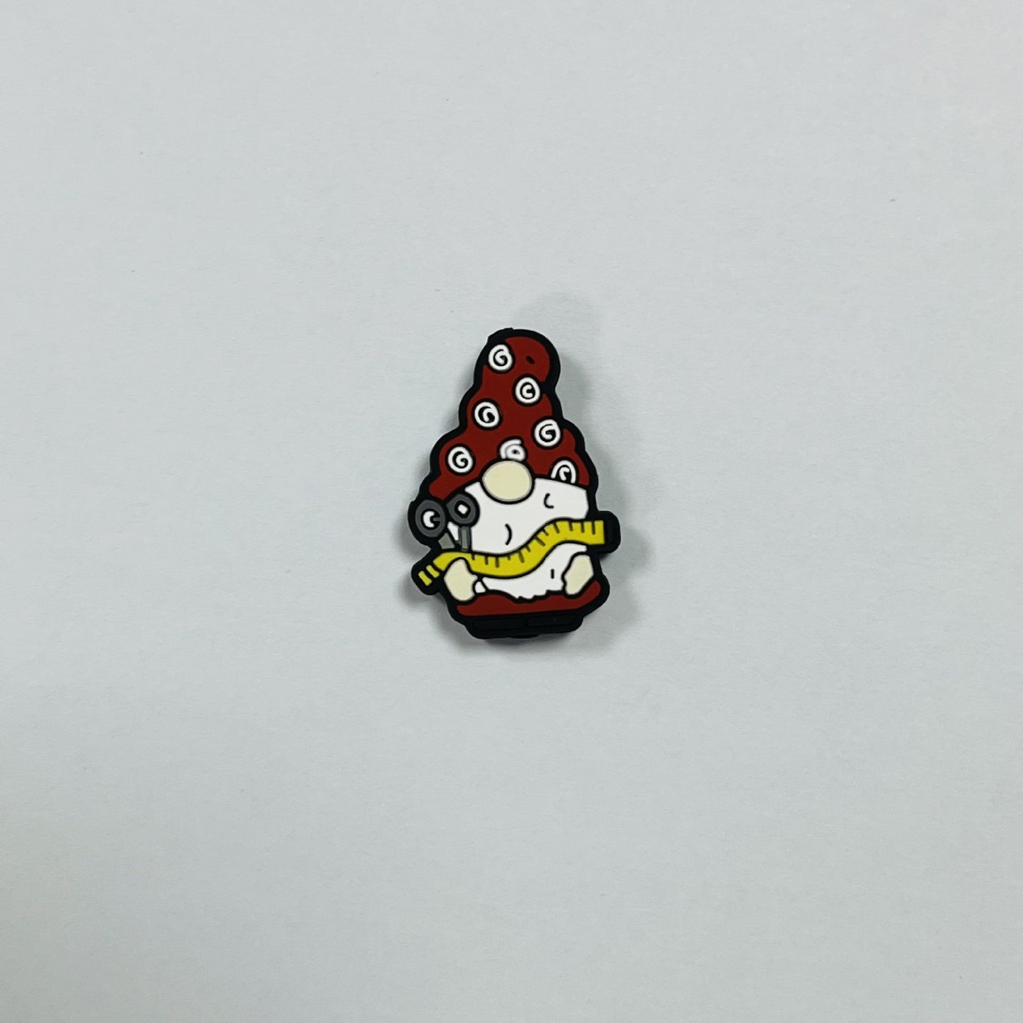 Silicone Focal Beads Cartoon Dwarf Holding Various Items 20pcs 16