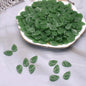 Vintage Czech Glass Leaf Glass Beads 11x18mm 100pcs 10