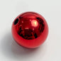 Plating Metallic Round Acrylic Beads 10mm Colorful Mirror Finish 100pcs 7