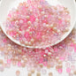 Czech Electroplated Faceted Glass Beads 8mm Soft Shimmer 100pcs 5
