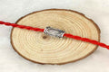 Tube Metal Beads Viking Note Patterned Silver Tone 100pcs 6