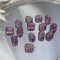 Czech Glass Beads Oval 13x18mm Soft Pastel Iridescent 100pcs 6