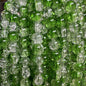 Crackle Glass Beads Round 8mm Dual Color Explosion 10 Strands 18
