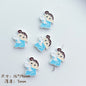 Painted Alloy Metal Beads Baking Shin-Chan Himawari Nohara Series 10pcs 9