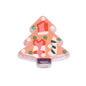 Doodle Christmas Tree Acrylic Beads 20mm Colorful Mixed 10pcs 10