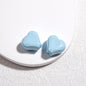 Irregular Faceted Heart Acrylic Beads 12mm Vibrant Colors 50pcs 12