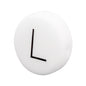 12mm Silicone Letter Beads Flat Round Alphabet Options 20pcs 16