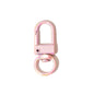Colorful Zinc Alloy Keychain Clasps 32mm Plating 10pcs 10