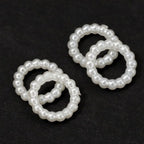Acrylic Circle Spacer Beads 10mm Imitation Pearl 200pcs 4