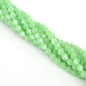 Electroplated Faceted Glass Beads 6mm Transparent Mixed Colors 45pcs 16