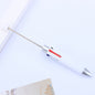 Beadable Pen Four Color Ballpoint Vibrant Barrel Bullet Tip 6