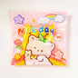 Top Seal Zip Lock Bags 13.5cm Pastel Animal Pattern 10pcs 14