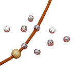 Totem Metal Beads 8mm Tibetan Silver Tone Large Hole 100pcs 5