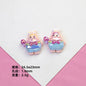 Spongebob Series Resin Beads Glossy Pastel Character Faces 20pcs 9