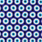 Flat Clay Beads 10mm Evil Eye Polymer Bright Mixed Colors 100pcs 9