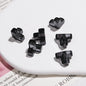 Transparent Square Acrylic Beads 9mm Tetras Colorful 30pcs 16