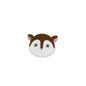 Silicone 3D Focal Beads Cartoon Colored Animals Pastel Ears 20pcs 12