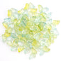 Czech Glass Beads Butterfly 8 15mm Dual Color Gradient Transparent 50pcs 8