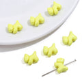 Solid Color Puppy Acrylic Beads 12mm Assorted Bright Pastel 100pcs 6