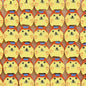 Animal Flat Clay Beads 9mm Cheerful Puppy Pattern Polymer 100pcs 7