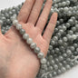 Crackle Round Glass Beads 10mm Ice Cracked Imitation Jade 40pcs 14