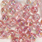 Dazzling Round Acrylic Beads 16mm UV Plating Pastel Colors 100pcs 7