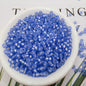 Frosted Seed Glass Beads 3mm Pastel Transparent Colors 300pcs 13