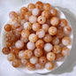 Imitation Crystal Resin Beads 10mm Round Glossy Gradient 100pcs 12
