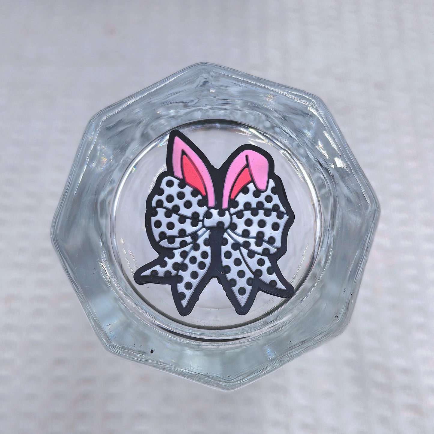 Silicone Focal Beads Easter Carrot Bunny Ear Bow 20pcs 7