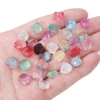 Electroplated Shell Glass Beads 10mm Iridescent Gradient 40pcs 2