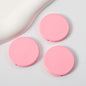 Glossy Painted Disc Acrylic Beads 32mm Colorful Mixed 50pcs 3