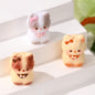 Glossy 3D Kitten Resin Beads 24-27mm Adorable Pastel 10pcs