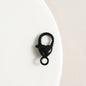 Zinc Alloy Heart Buckle Keychain Clasps 26mm Colorful 20pcs 22