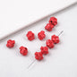 Acrylic Irregular Trim Spacer Beads 10mm 50pcs 5