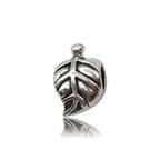Plant Series Metal Beads Large Hole Antique Silver Tone 30pcs 6