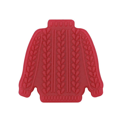 Silicone Focal Beads Sweater Cable Knit Pattern 20pcs 6