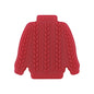 Silicone Focal Beads Sweater Cable Knit Pattern 20pcs 6