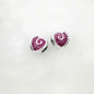 Heart Enamel CCB Plastic Acrylic Beads 12mm Colorful Mixed 50pcs 9