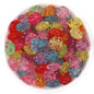 Transparent Flower Heart Four-Leaf Clover Acrylic Beads 10-12.5mm 50pcs 6