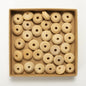 Wood UFO Spacer Beads 20mm Colored 100pcs 9