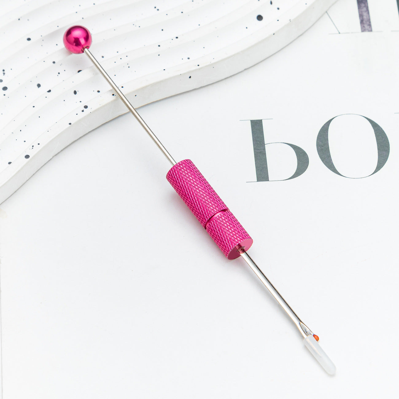 Beadable Seam Ripper Metal Ergonomic Thread Removal Knife 14.2cm 10