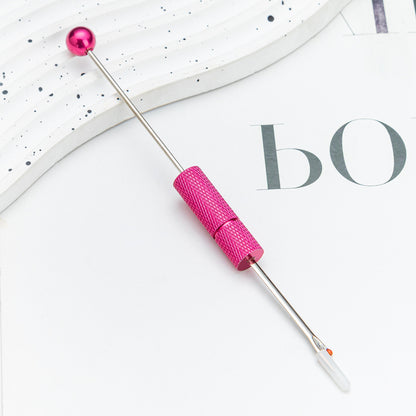 Beadable Seam Ripper Metal Ergonomic Thread Removal Knife 14.2cm 10
