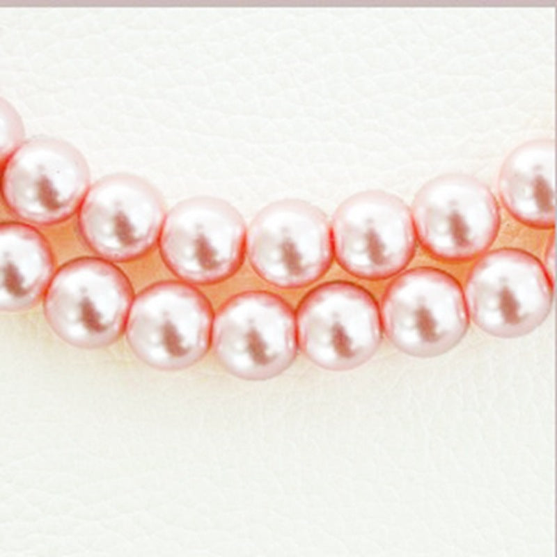 Pearl Glass Beads 10mm Imitation Smooth Lustrous Finish 20pcs 8