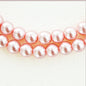 Pearl Glass Beads 10mm Imitation Smooth Lustrous Finish 20pcs 8
