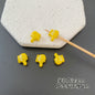 Baking Painted Series Metal Beads Colorful Glossy Alloy 20pcs 17