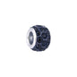 Rhinestone Spacer Clay Beads 7x11mm Chunky Large Hole 100pcs 9